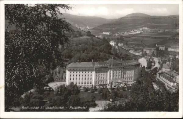 St Joachimstal Radiumbad Palast Hotel