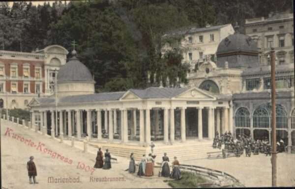 Marienbad Tschechien Boehmen Marienbad Kreuzbrunnen