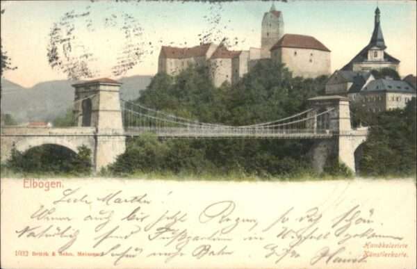 Elbogen Loket Elbogen Kettenbrücke
