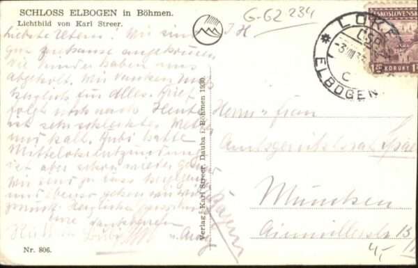 Elbogen Loket Elbogen Schloss See – Bild 2