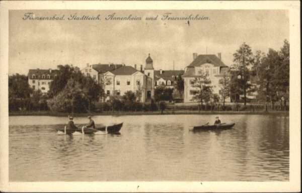 Franzensbad Stadtteich Annenheim Feuerwehrheim Boot