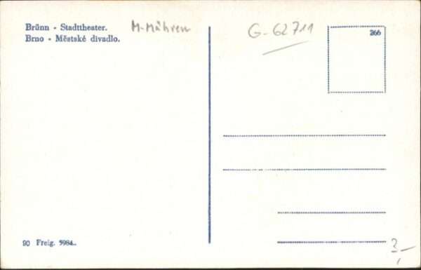 Bruenn Brno Brünn Stadttheater – Bild 2