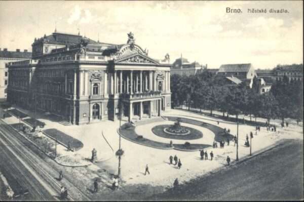 Bruenn Brno Brünn Mestske divadlo