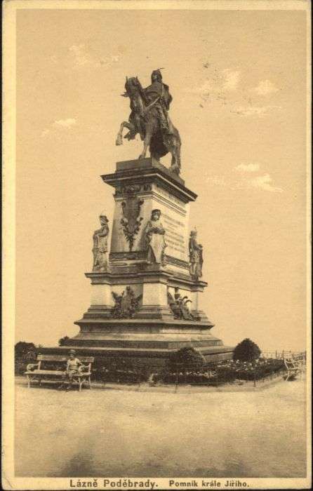 Podebrady Denkmal