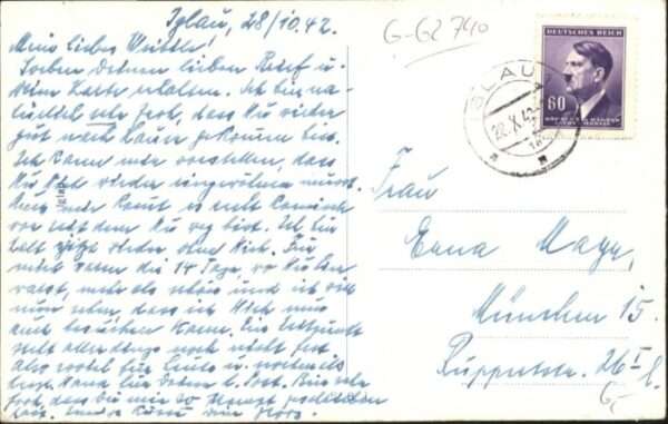 Iglau Jihlava Iglau [Handschriftlich] – Bild 2