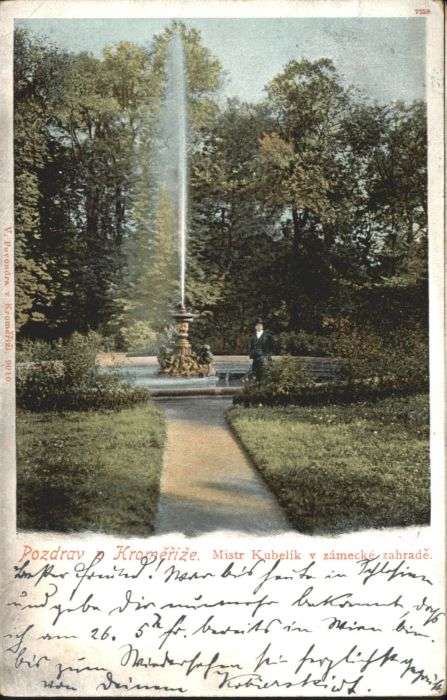 Kremsier Kromeriz Czechia Kromerize Brunnen