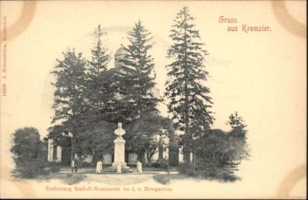 Kremsier Kromeriz Czechia Kremsier Erzherzog Rudolf Monument Zier