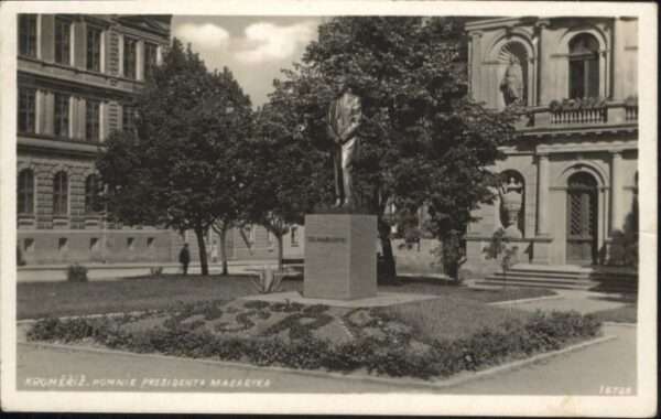 Kremsier Kromeriz Czechia Kromerize Pomnik Presidenta Masaryka