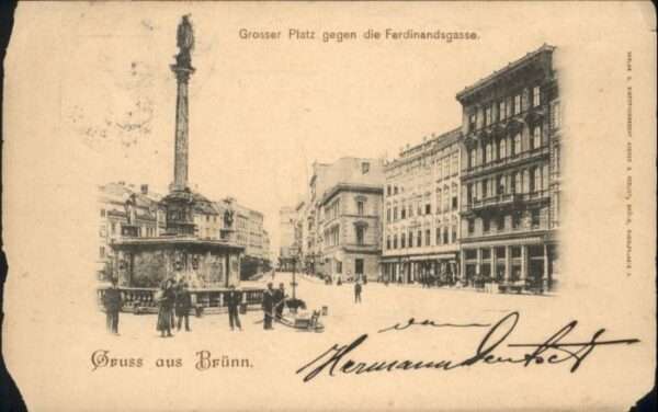 Bruenn Brno Brünn Grosser platz Ferdinandgasse