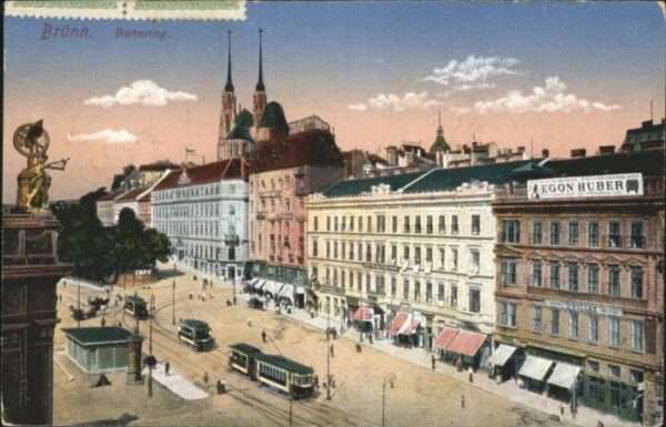 Bruenn Brno Brünn Bahnhring Strassenbahn Egon Huber