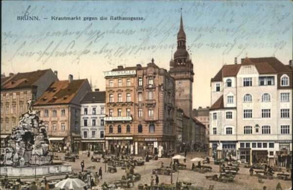 Bruenn Brno Brünn Krautmarkt Rathausgasse