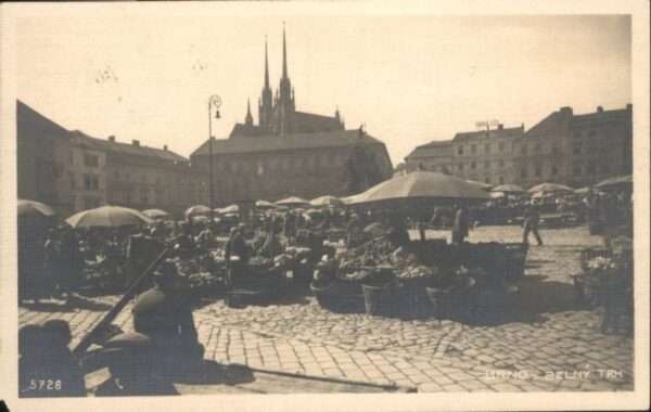 Bruenn Brno Brünn Markt
