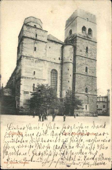 Olmuetz Olomouc Olmütz St Mauritz Kirche