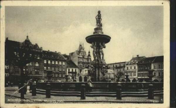 Budweis Ceske Budejowice Budweis Masarykplatz