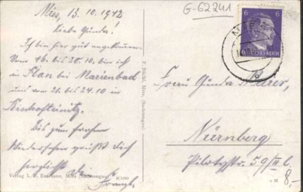 Mies Stribro Czekia Mies Sudetengau – Bild 2