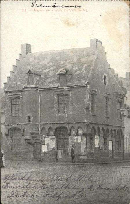 Valenciennes [handschriftlich] Maison Prevot