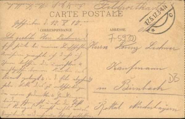 Valenciennes [handschriftlich] Maison Prevot – Bild 2
