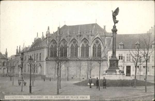 Valenciennes Monument Defense Place Verte