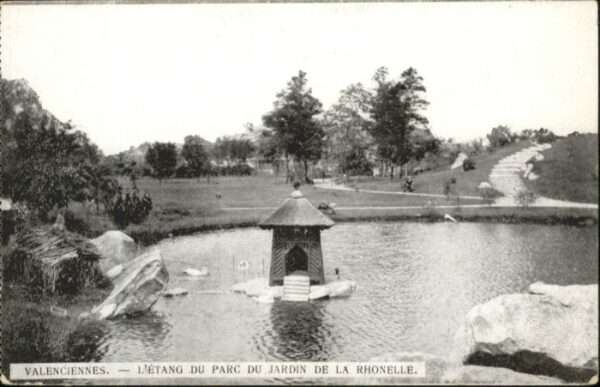 Valenciennes Etang Parc Jardin  Rhonelle