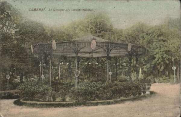 Cambrai Kiosque Jardin Publics