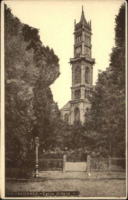 Valenciennes Eglise Kirche St. Gery