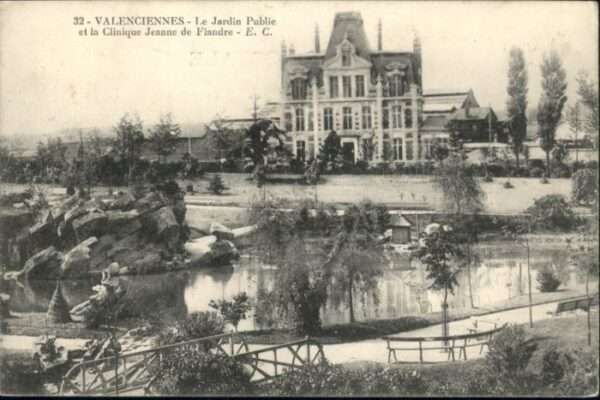 Valenciennes Jardin Public Clinique Jeanne de Flandr
