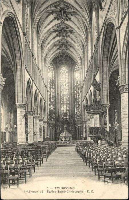 Tourcoing 59 Tourcoing Eglise Saint-Christophe