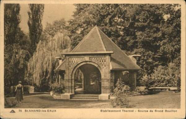 Saint-Amand-les-Eaux Etablissement Thermal Cource Grand Boui