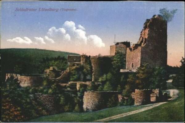 Luetzelburg Lothringen Lützelburg Schlossruine Vogesen