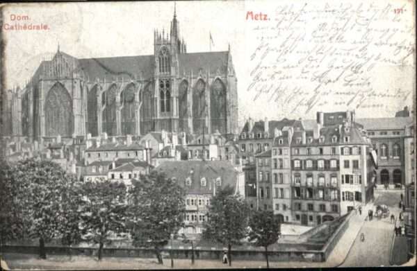 Metz  57 Moselle Metz Dom Cathedrale