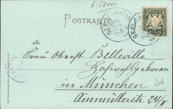 Metz  57 Moselle Metz Nymphe – Bild 2