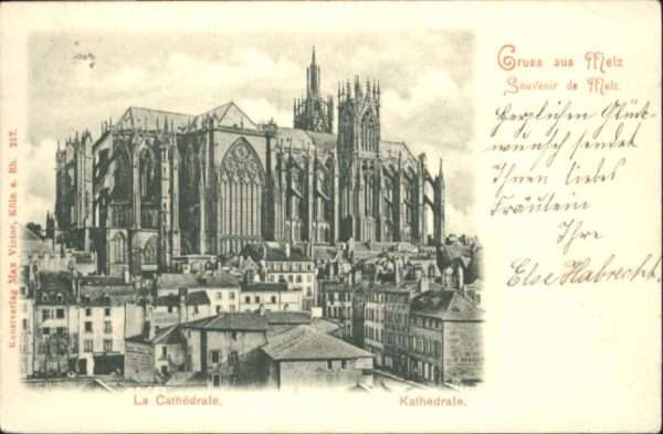 Metz  57 Moselle Metz Cathedrale