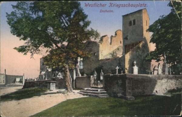 Dalheim Lothringen Westlicher Kriegsschauplatz