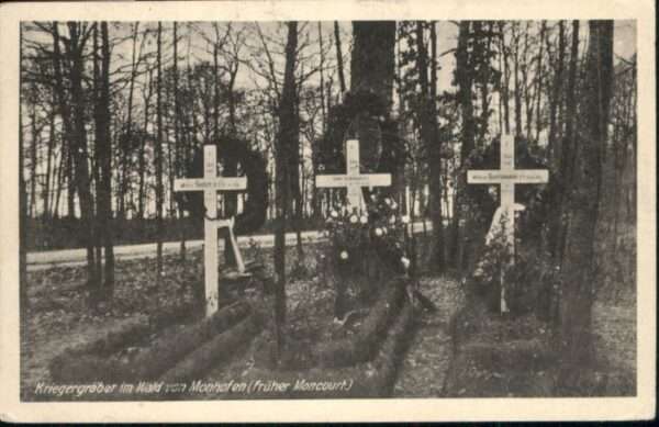 Monhofen Moncourt Grab