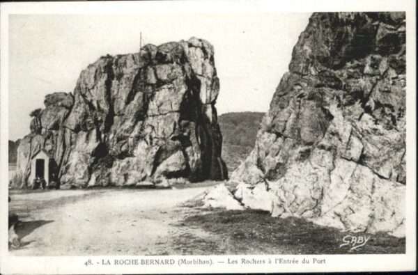 La Roche-Bernard Morbihan Rochers Port