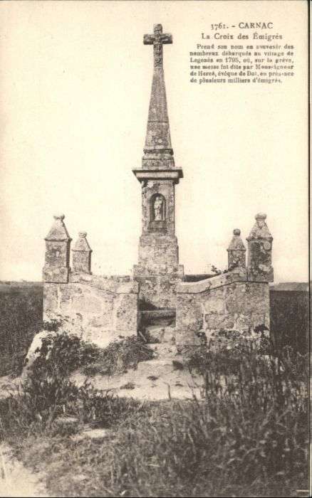 Carnac Morbihan Carnac Croix Emigres