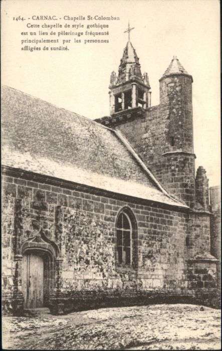 Carnac Morbihan Carnac Chapelle Saint Colomban