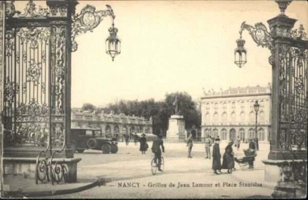 Nancy Lothringen Nancy Grilles Jean Lamour Place Stanisl