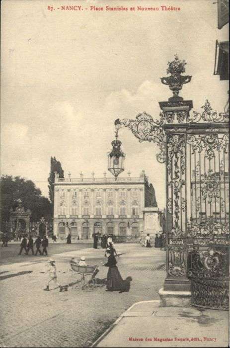 Nancy Lothringen Nancy Place Stanislas Nouveau Theatre