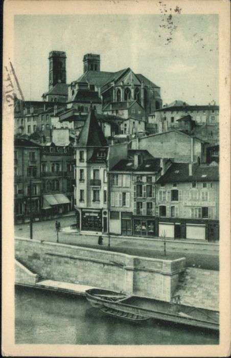 Verdun Meuse Verdun Cathedrale Quai Londres