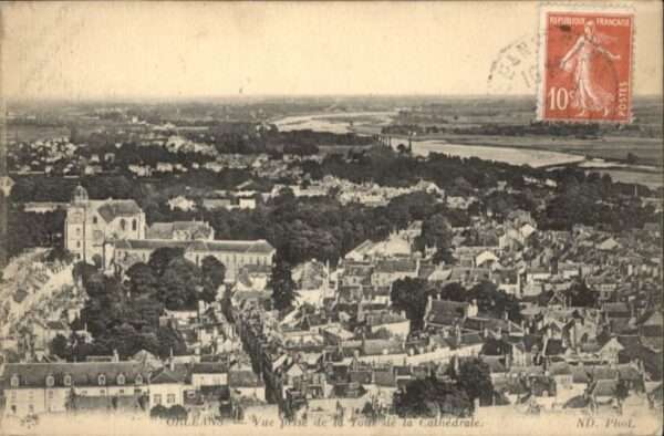 Orleans Loiret Orleans Tour Cathedrale