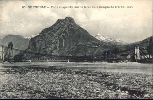 Grenoble Pont Suspendu Drac Casque Neron