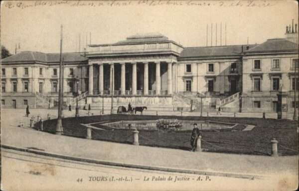 Tours Indre-et-Loire Tours Palais Justice Justizpalast
