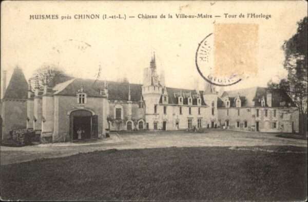 Huismes Chinon Chateau Ville-au-Maire Tour l_Ho