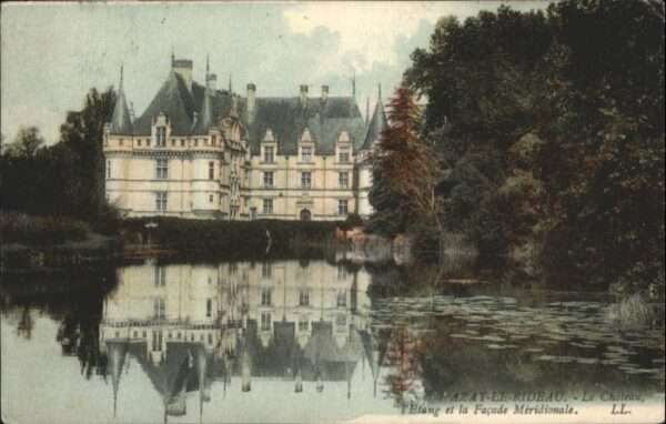 Azay-le-Rideau Chateau Etang