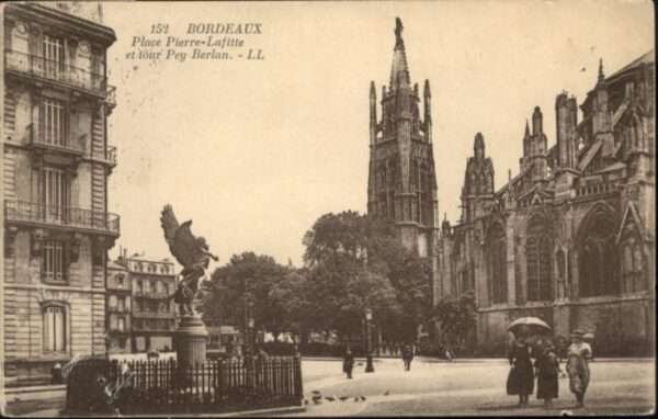 Bordeaux Place Pierre-Lafitte Tour Pey Berlan