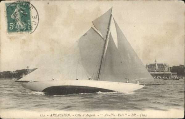 Arcachon Cote d_Argent Segelboot