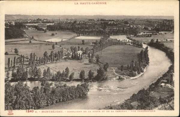 Montrejeau Haute-Garonne Montrejeau Confluent Neste Garonne