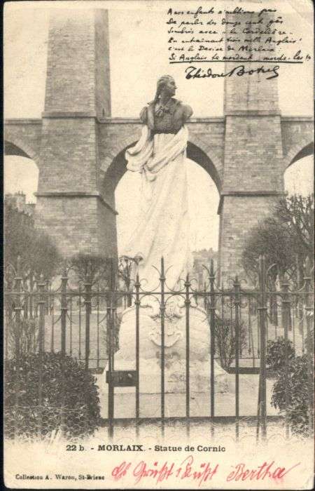 Morlaix Statue Cornic
