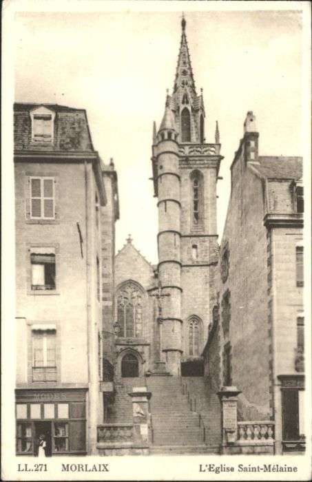 Morlaix Eglise Saint-Melaine